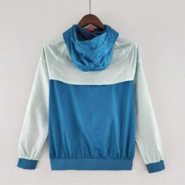 Palmeiras 2022 Blue White Windbreaker