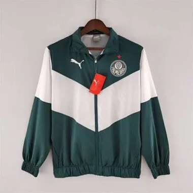 Palmeiras 2022/23 Green White Windbreaker