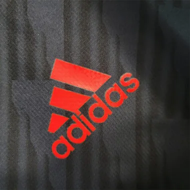 Flamengo Black Red Geometric Windbreaker