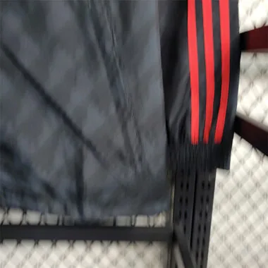Flamengo Black Red Geometric Windbreaker