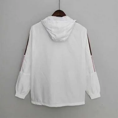Flamengo 2022/23 White Red Windbreaker