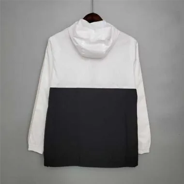 Ajax 2020/21 White Black Windbreaker