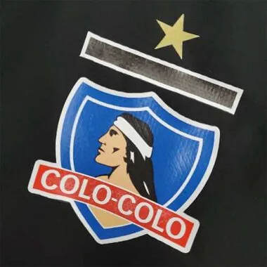 Colo-Colo 2021/22 Black White Hooded Windbreaker
