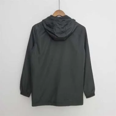 Colo-Colo 2021/22 Black White Hooded Windbreaker