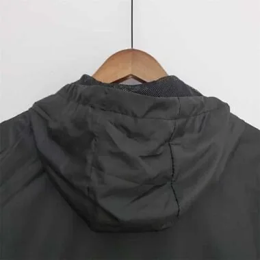 Colo-Colo 2021/22 Black White Hooded Windbreaker