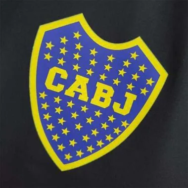 Boca Juniors 2022/23 Black Blue Hooded Windbreaker
