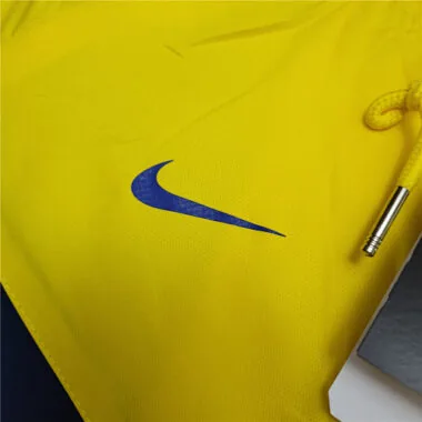Boca Juniors 2020/21 Navy Yellow Hooded Windbreaker