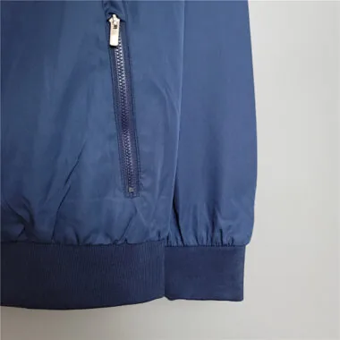 Boca Juniors 2020/21 Navy Yellow Hooded Windbreaker