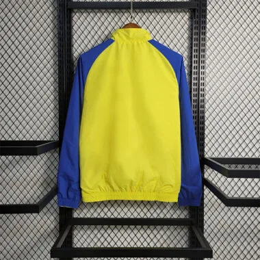 Al-Nassr 2023/24 Yellow Blue Windbreaker