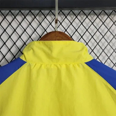 Al-Nassr 2023/24 Yellow Blue Windbreaker