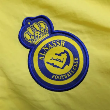 Al-Nassr 2023/24 Yellow Blue Windbreaker
