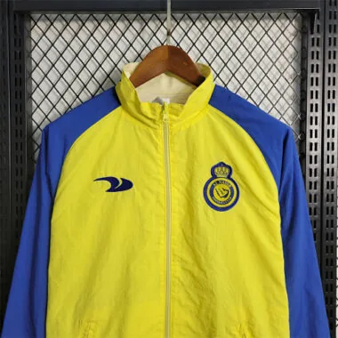 Al-Nassr 2023/24 Yellow Blue Windbreaker