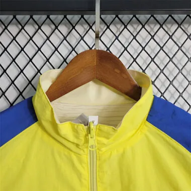 Al-Nassr 2023/24 Yellow Blue Windbreaker