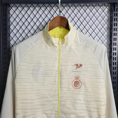 Al-Nassr 2023/24 Yellow Blue Windbreaker
