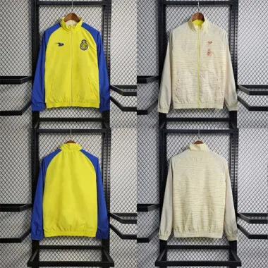 Al-Nassr 2023/24 Yellow Blue Windbreaker