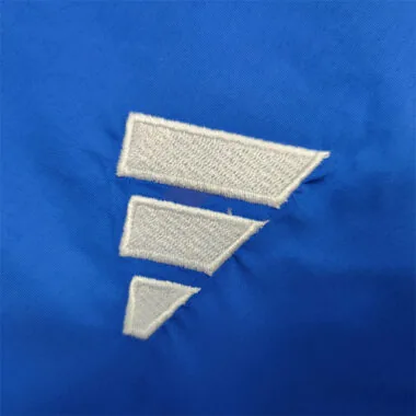 Italy 2023 Reversible Blue White Pattern Windbreaker