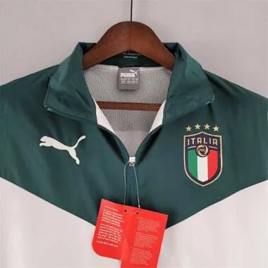 Italy 2022 Green White Windbreaker