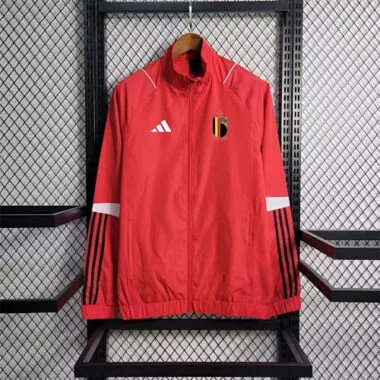 Belgium Red Windbreaker
