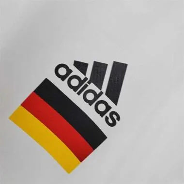 Germany 2021 White Hooded Windbreaker