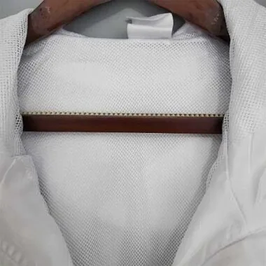 Germany 2021 White Hooded Windbreaker