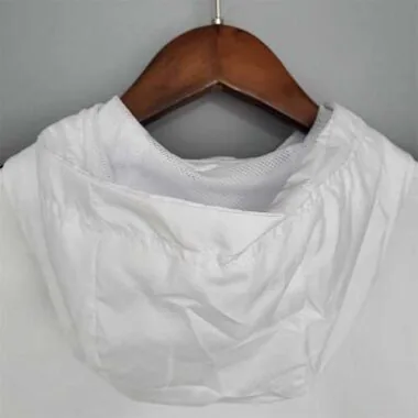 Germany 2021 White Hooded Windbreaker