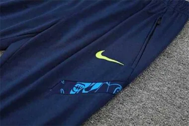 Tottenham Hotspur Navy Blue Geometric Polo Shirt