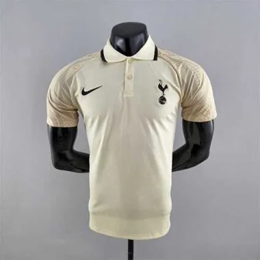Tottenham Hotspur 2022/23 Beige Polo Shirt