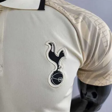 Tottenham Hotspur 2022/23 Beige Polo Shirt