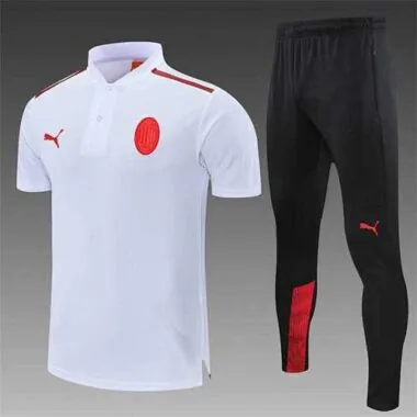 Polo do AC Milan branco