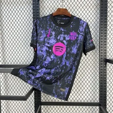 25-26 Barcelona Black-Purple Kie Special Edition Kit Soccer AAAAJersey Yupoo