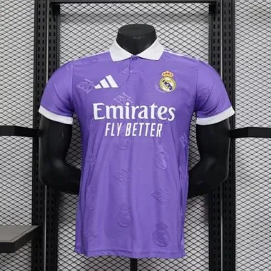 25-26 Real Madrid Purple Kit Special Edition Player Version Soccer