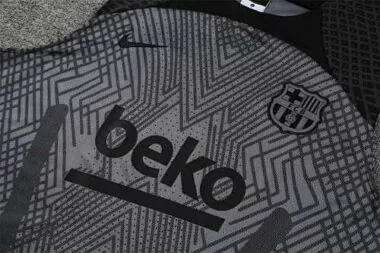 22-23 Barcelona vest training suit kit grey
