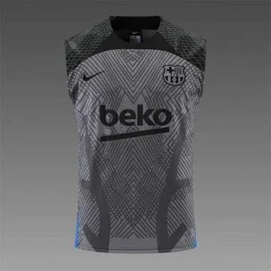 22-23 Barcelona vest training suit kit grey