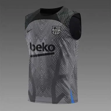 22-23 Barcelona vest training suit kit grey