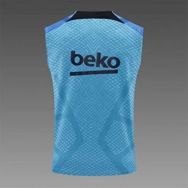 22-23 Barcelona vest training suit kit blue