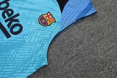 22-23 Barcelona vest training suit kit blue