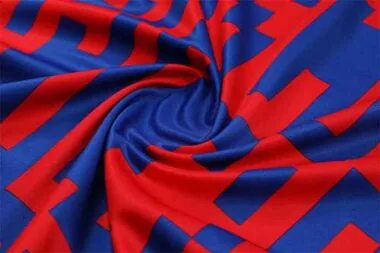 22-23 Barcelona training suit Short Sleeve kit red and blue camouflage