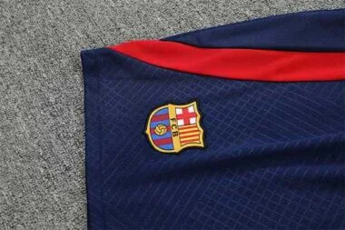 22-23 Barcelona training suit short sleeve kit blue | 3