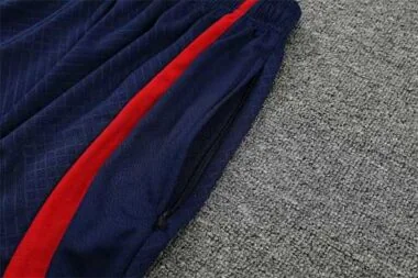 22-23 Barcelona training suit short sleeve kit blue | 3