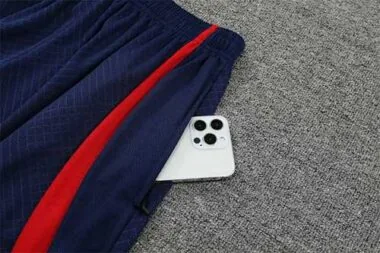 22-23 Barcelona training suit short sleeve kit blue | 3