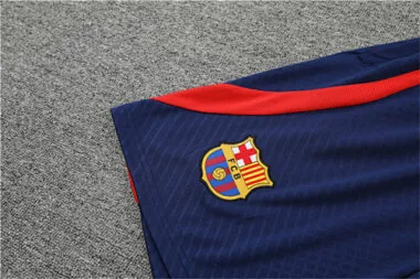 22-23 Barcelona training suit short sleeve kit blue