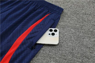22-23 Barcelona training suit short sleeve kit blue