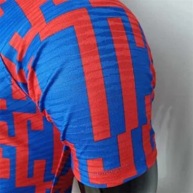 22-23 Barcelona Pre-match suit redblue player version