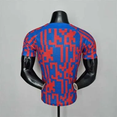 22-23 Barcelona Pre-match suit redblue player version