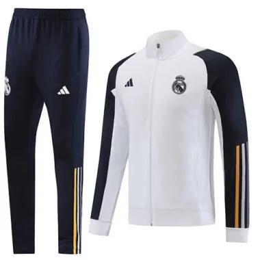 23-24 Real Madrid White Jacket Suits Cheap Jerseys Yupoo