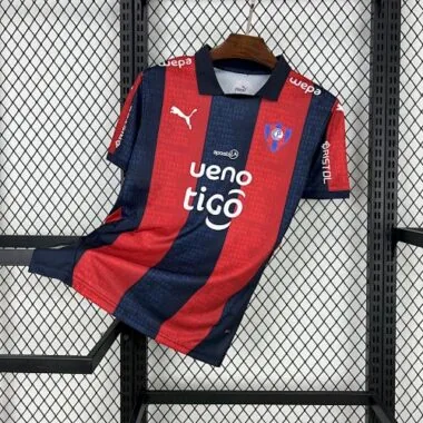 25-26 Cerro Porteno Home Kit Soccer AAAAJersey Yupoo