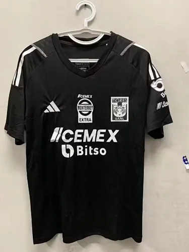 23-24 Tigres UANL Goalkeeper Black Shirt Soccer Jerseys Yupoo