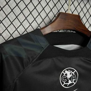 23-24 Club América Goalkeeper Kit Black Shirt Soccer Jerseys Yupoo