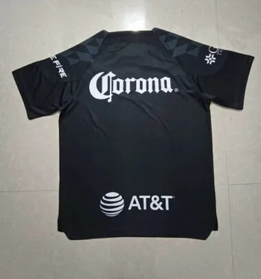 23-24 Club América Goalkeeper Kit Black Shirt Soccer Jerseys Yupoo