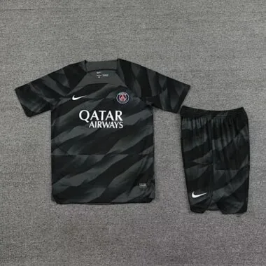 23-24 PSG Goalkeeper Black Soccer Jerseys Yupoo